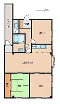 マンションニューハマII  ｜ 和歌山県海南市日方（賃貸マンション3LDK・2階・75.96㎡） その2