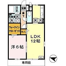 マリン毛見  ｜ 和歌山県和歌山市毛見（賃貸アパート1LDK・1階・45.29㎡） その2