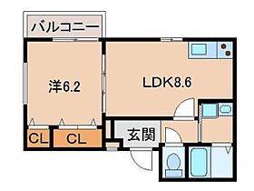 フジパレス和歌山駅南III番館  ｜ 和歌山県和歌山市田中町5丁目（賃貸アパート1LDK・2階・36.40㎡） その2