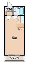 ヴィラヤナセ  ｜ 和歌山県和歌山市木ノ本（賃貸マンション1R・1階・20.60㎡） その2