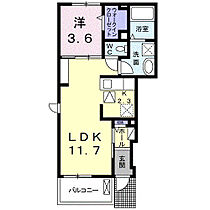 ソレイユT・DIII  ｜ 和歌山県和歌山市北島（賃貸アパート1LDK・1階・37.81㎡） その2