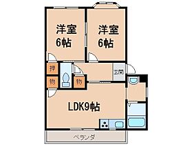 ピースフル21  ｜ 和歌山県和歌山市市小路（賃貸マンション2LDK・3階・49.58㎡） その2