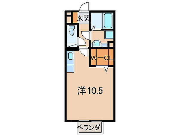ＨＯＬＬｉ ｜和歌山県和歌山市布引(賃貸アパート1R・2階・30.27㎡)の写真 その2
