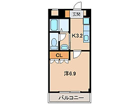 ベルヴェデーレ  ｜ 和歌山県和歌山市栄谷（賃貸アパート1K・1階・24.84㎡） その2