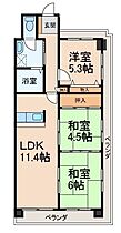 サンライズマンション岩出5壱番館  ｜ 和歌山県岩出市西国分（賃貸マンション3LDK・6階・70.61㎡） その2