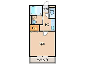 グリーンハイツ  ｜ 和歌山県紀の川市後田（賃貸アパート1K・1階・28.03㎡） その2