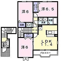 それいゆ東小二里  ｜ 和歌山県和歌山市東小二里町（賃貸アパート3LDK・2階・69.09㎡） その2