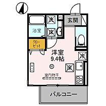 和歌山県和歌山市岡円福院東ノ丁（賃貸アパート1R・1階・25.28㎡） その2