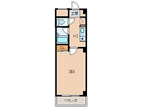 コモドアロッジオ  ｜ 和歌山県岩出市高塚（賃貸マンション1K・5階・25.04㎡） その2