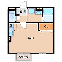 和歌山県和歌山市東長町5丁目（賃貸アパート1R・1階・30.30㎡） その2