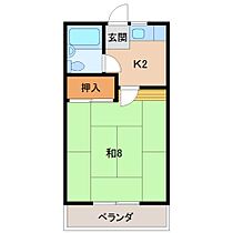 アップルハウス  ｜ 和歌山県橋本市野（賃貸アパート1K・2階・22.60㎡） その2