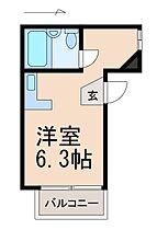 サンメゾン橋本五番館  ｜ 和歌山県橋本市野（賃貸マンション1R・1階・18.00㎡） その2