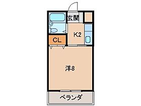 フォルテ橋本  ｜ 和歌山県橋本市賢堂（賃貸マンション1K・1階・22.50㎡） その2