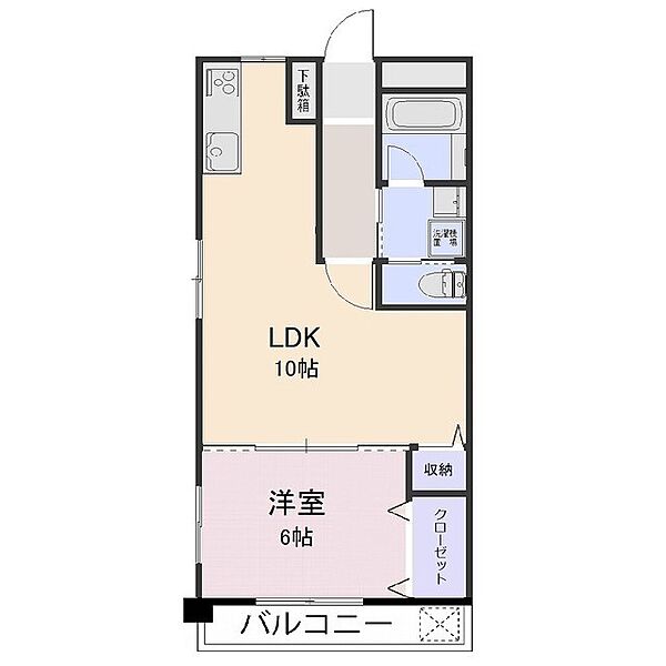 佐藤ビル 201｜埼玉県さいたま市見沼区東大宮4丁目(賃貸マンション1LDK・2階・42.93㎡)の写真 その2