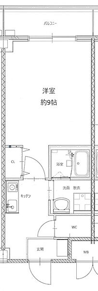 ル・クール長瀬 104｜大阪府東大阪市柏田東町(賃貸マンション1K・1階・27.00㎡)の写真 その2