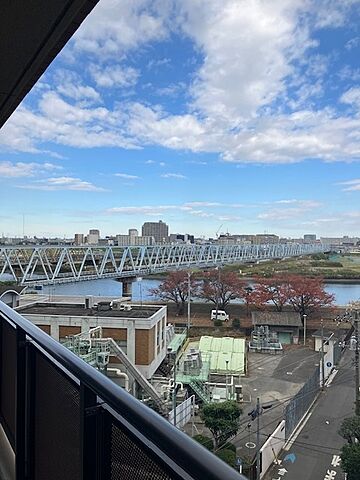 バルコニー グランイーグルwing川崎 6階/-