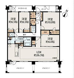 間取図画像 4LDK
