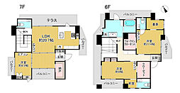 RESORT西馬込 3LDKの間取図画像