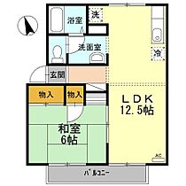 プリムローズ 201 ｜ 鳥取県米子市皆生温泉2丁目9-21（賃貸アパート1LDK・2階・42.52㎡） その2