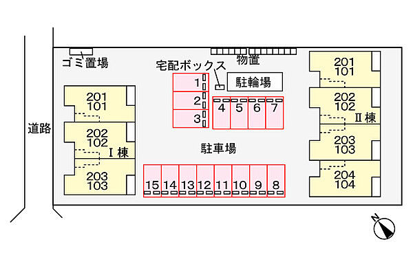 ニシキレーベンI 202｜鳥取県米子市錦町2丁目(賃貸アパート1LDK・2階・50.90㎡)の写真 その30