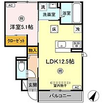 シェソワ（Chez soi） 103 ｜ 鳥取県米子市上後藤1丁目122番3（賃貸アパート1LDK・1階・42.38㎡） その2