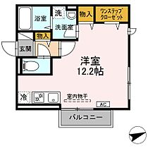 サンリット 205 ｜ 鳥取県米子市旗ヶ崎2丁目5-11（賃貸アパート1R・2階・32.95㎡） その2