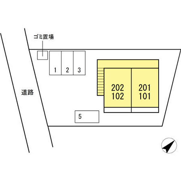 グリーンエクセル 201｜鳥取県米子市皆生5丁目(賃貸アパート1LDK・2階・41.15㎡)の写真 その20