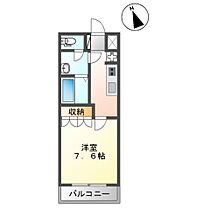 サンライズＫ 203 ｜ 鳥取県米子市上福原5丁目（賃貸アパート1K・2階・26.25㎡） その2