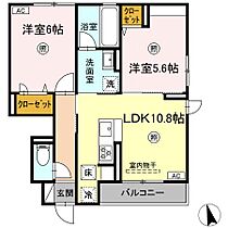 パーシモン駅南 105 ｜ 鳥取県米子市目久美町26-8（賃貸アパート2LDK・1階・52.39㎡） その2