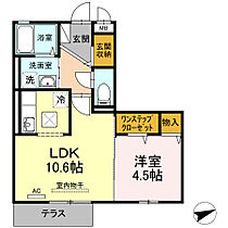 シェルシェ 101 ｜ 鳥取県米子市皆生5丁目17-33（賃貸アパート1LDK・2階・40.37㎡） その2