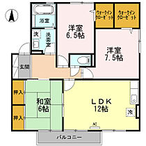 グランシャリオ堀川A棟 201 ｜ 鳥取県米子市新開7丁目10-27（賃貸アパート3LDK・2階・78.77㎡） その2