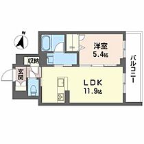 Advance 102 ｜ 島根県松江市浜乃木1丁目4-4（賃貸マンション1LDK・1階・42.66㎡） その2