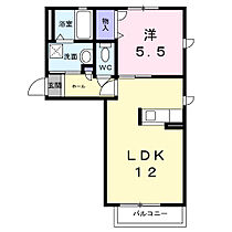 ハッピー・ハイツ 101 ｜ 鳥取県米子市河崎3464（賃貸アパート1LDK・1階・40.41㎡） その2