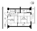 ビレッジハウス安倍1号棟3階2.4万円