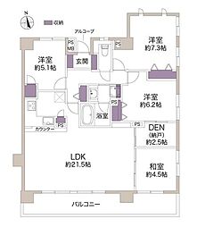 ジュネス溝の口東 4LDKの間取図画像