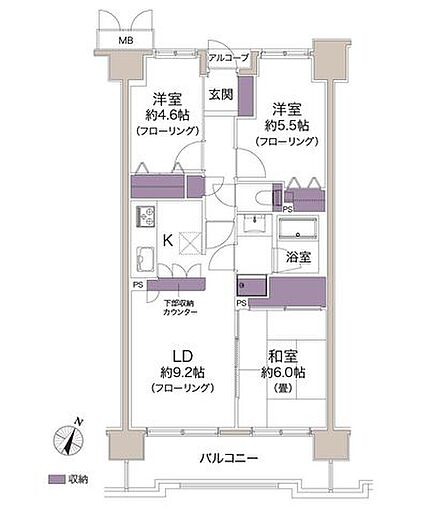 3LDK