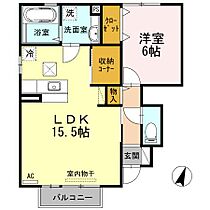 香川県坂出市川津町（賃貸アパート1LDK・1階・53.25㎡） その2