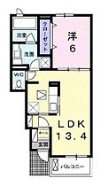 香川県高松市国分寺町新名（賃貸アパート1LDK・1階・45.09㎡） その2