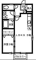 香川県高松市伏石町（賃貸アパート1LDK・2階・33.61㎡） その2