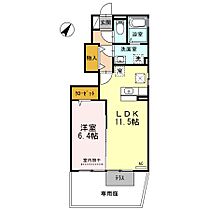 香川県さぬき市志度（賃貸アパート1LDK・1階・44.86㎡） その2