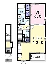 香川県丸亀市柞原町（賃貸アパート1LDK・2階・49.13㎡） その2