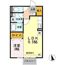 香川県高松市伏石町（賃貸アパート1LDK・1階・33.39㎡） その2