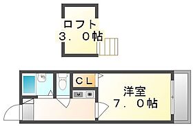 香川県高松市藤塚町３丁目（賃貸アパート1K・2階・20.14㎡） その1