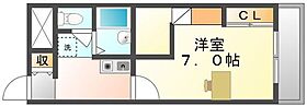 香川県高松市多肥上町（賃貸アパート1K・1階・23.61㎡） その1