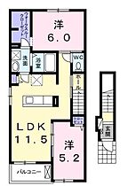 香川県高松市太田下町（賃貸アパート2LDK・2階・56.78㎡） その1