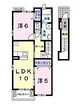 香川県高松市太田下町（賃貸アパート2LDK・2階・54.67㎡） その2