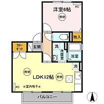 香川県丸亀市土器町西７丁目（賃貸アパート1DK・1階・42.78㎡） その1