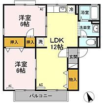 香川県高松市太田下町（賃貸アパート2LDK・1階・53.81㎡） その2