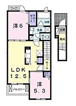 香川県高松市六条町（賃貸アパート2LDK・2階・57.32㎡） その2