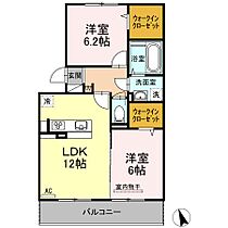 香川県高松市林町（賃貸アパート2LDK・3階・58.07㎡） その1